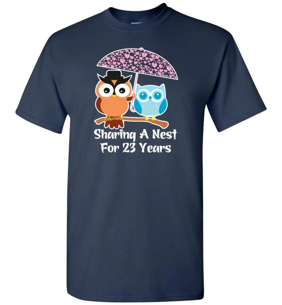 23 Years Wedding Anniversary Gifts Valentine's Day T-shirt