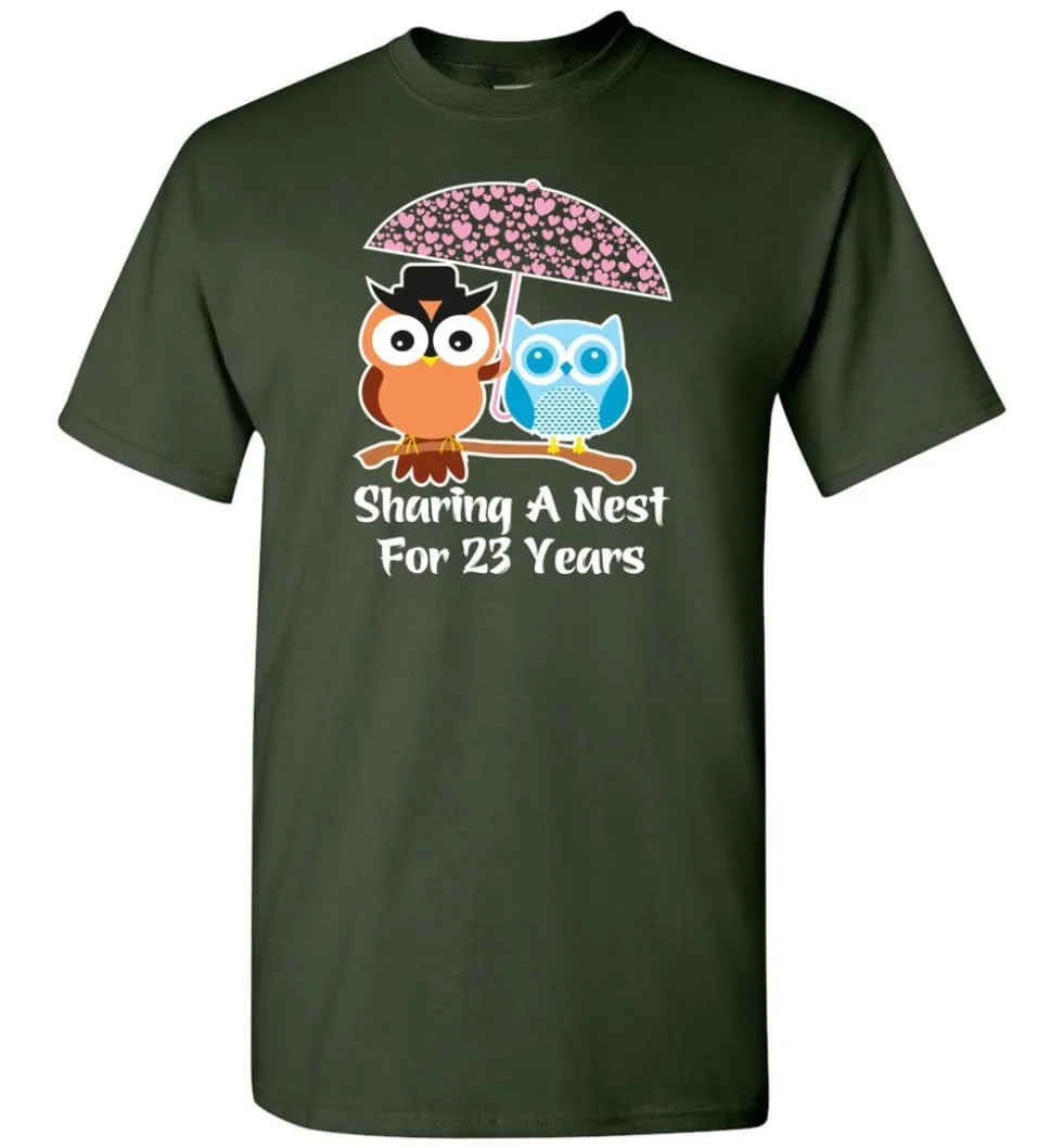 23 Years Wedding Anniversary Gifts Valentine's Day T-shirt