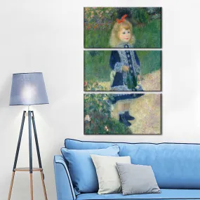 A Girl With A Watering Can Wall Art