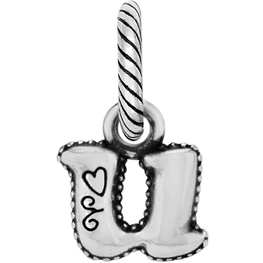 ABC Alphabet Charm