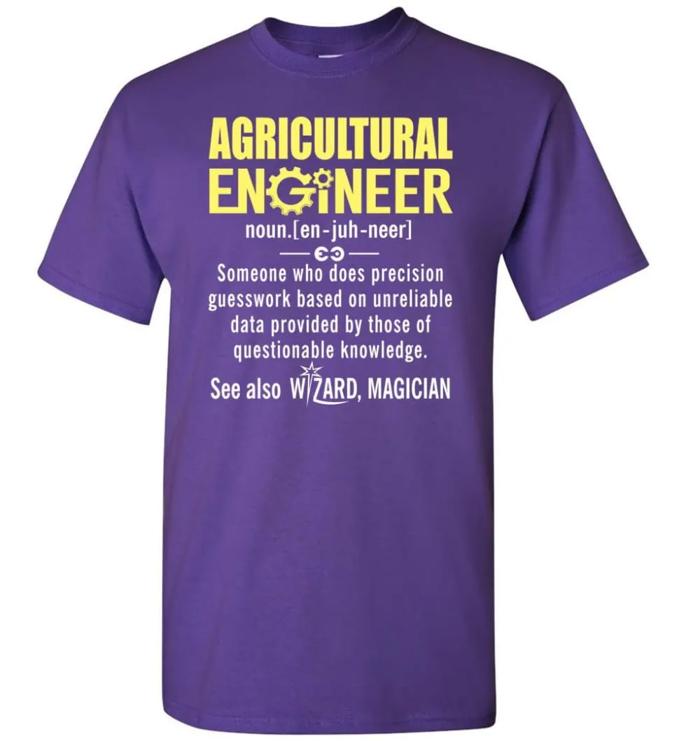 Agricultural Engineer Definition T-Shirt