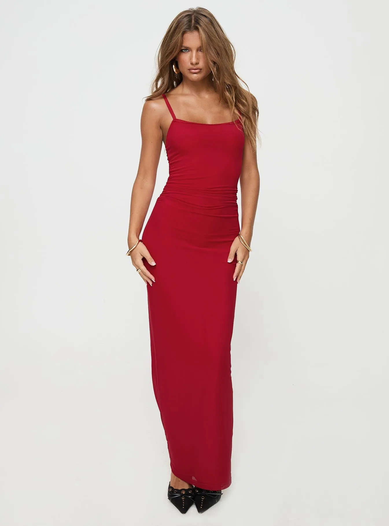 Apolline Maxi Dress Red