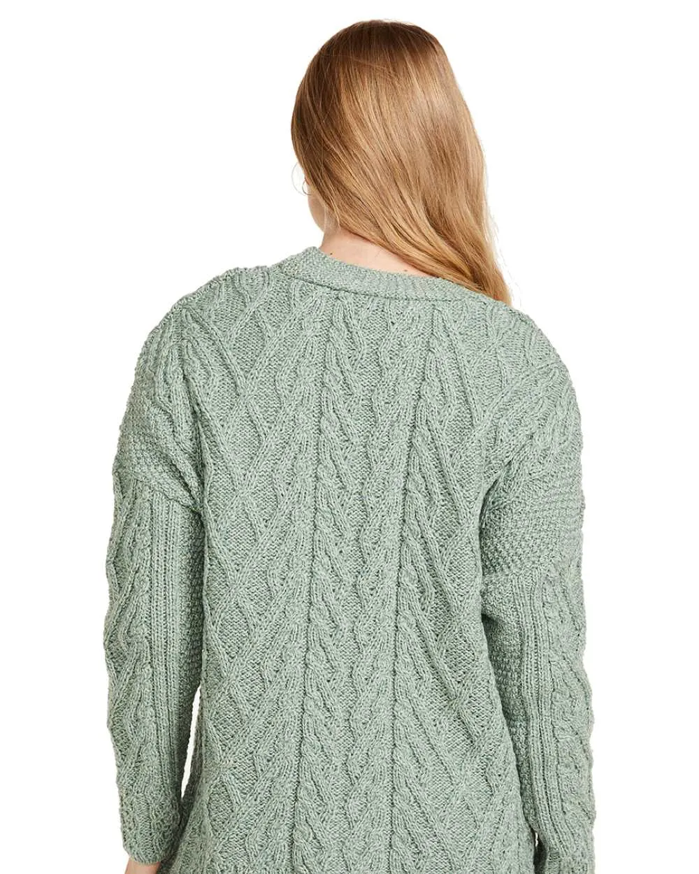 Aran Valentia Trellis Womens Cardigan