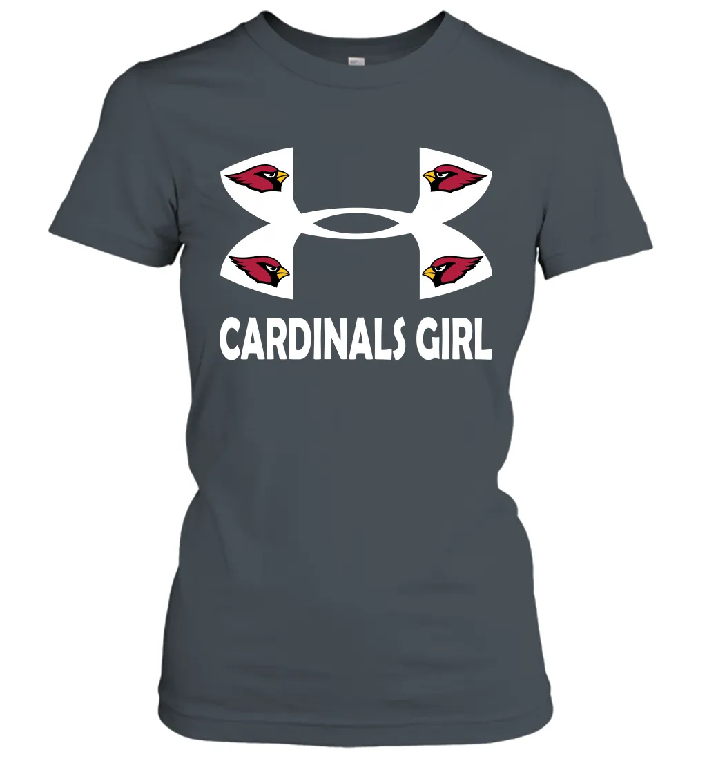 Arizona Cardinals Girl Under Armour Football Short Sleeve