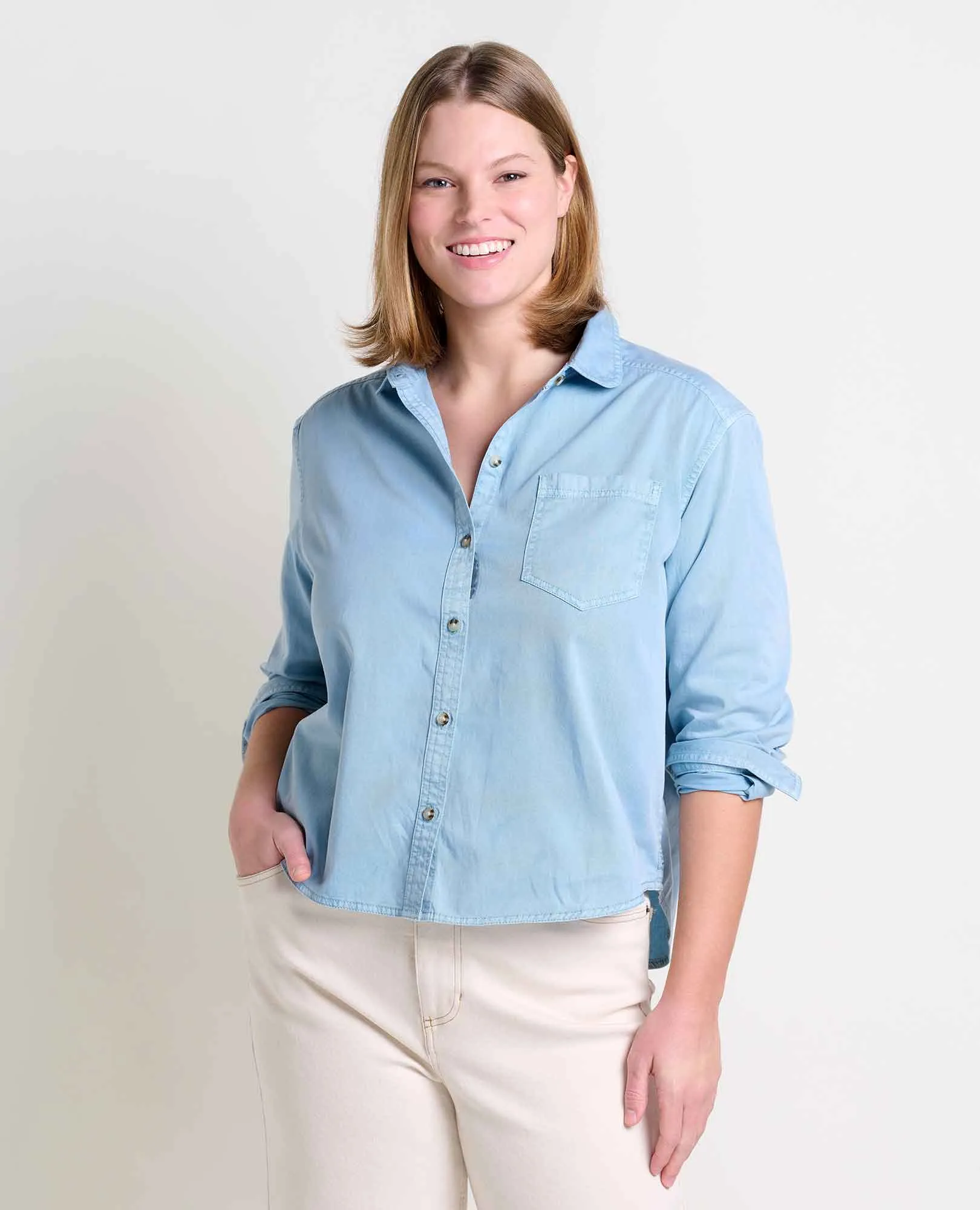 Arroyo Twill Boxy Shirt