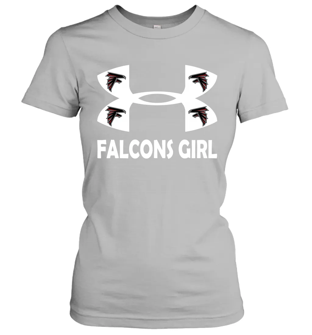 Atlanta Falcons Girl Under Armour Football Short Sleeve