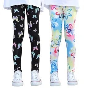 Baby Girl Butterfly Summer Animal 3D Pencil Leggings