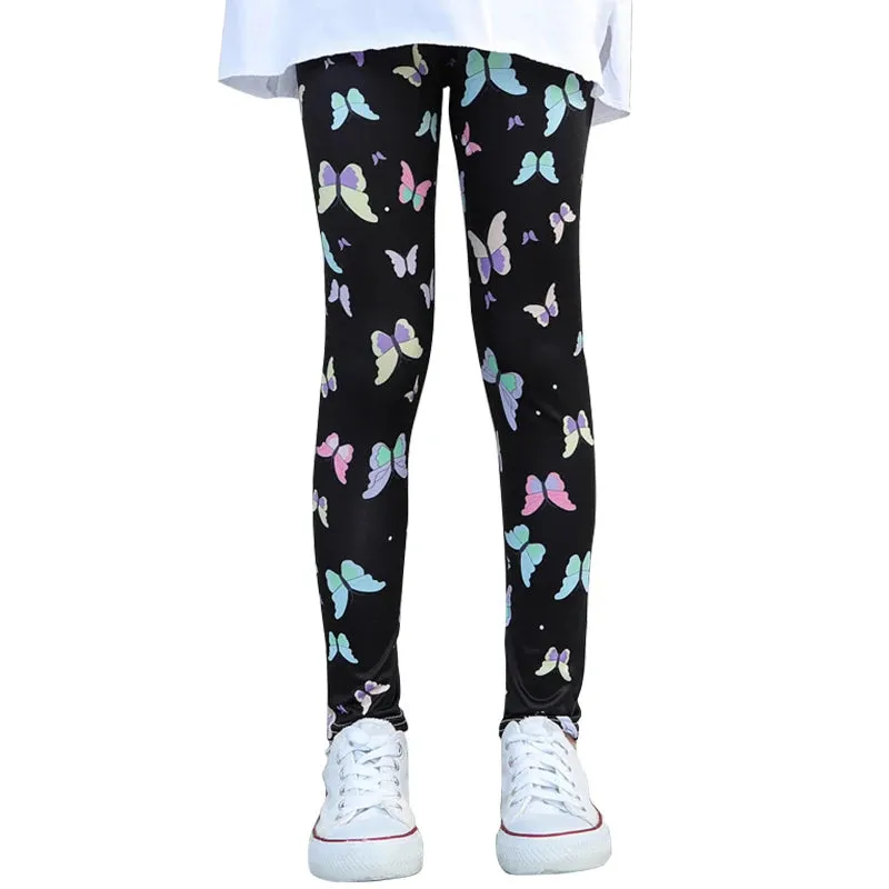 Baby Girl Butterfly Summer Animal 3D Pencil Leggings