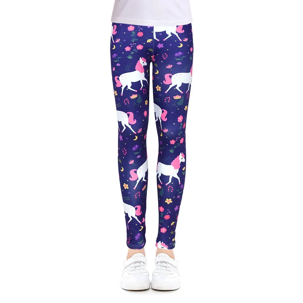 Baby Girl SEA Ocean Jellyfish 4-12Y Pencil Leggings