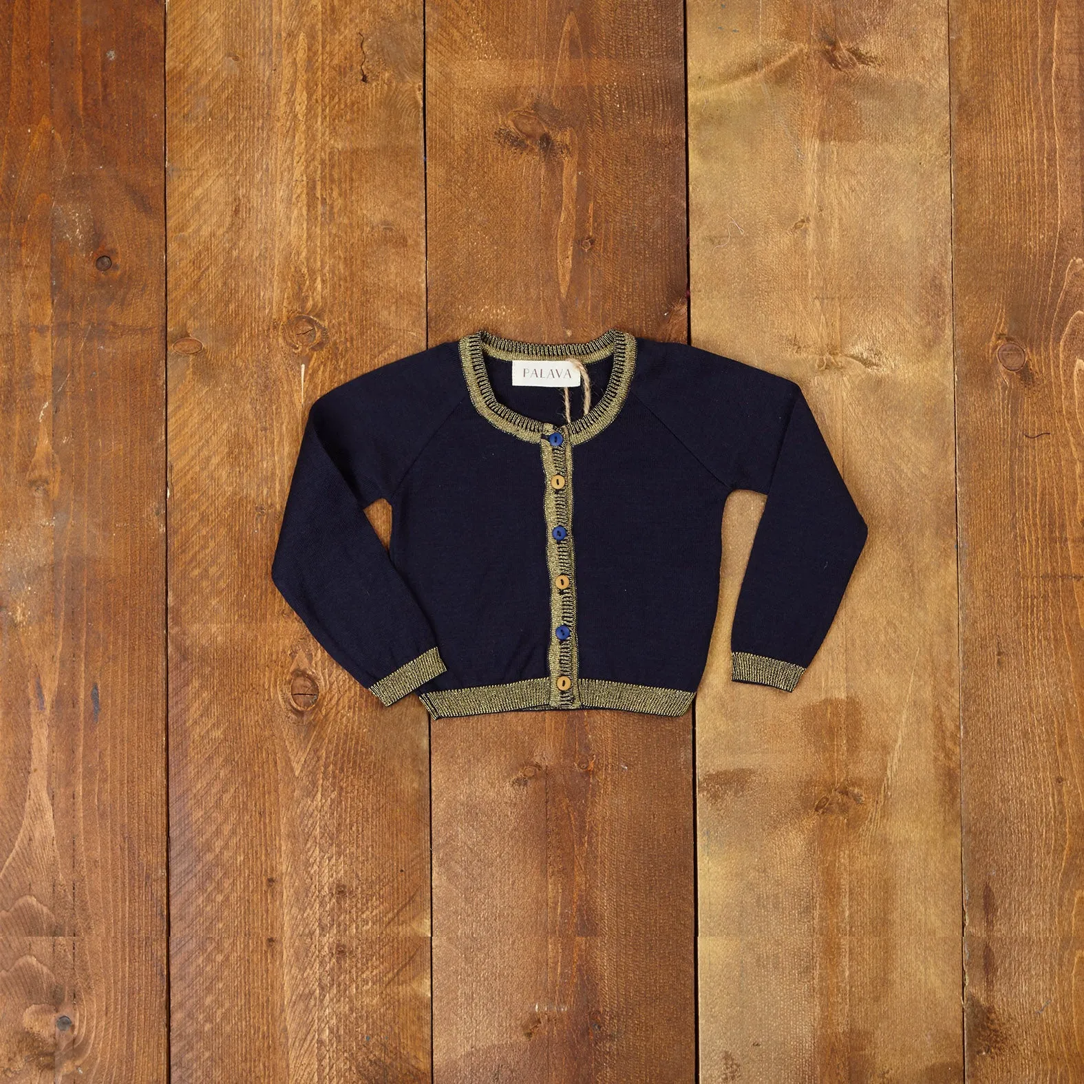 Baby / Toddler Classic Cardigan - Sparkly Navy