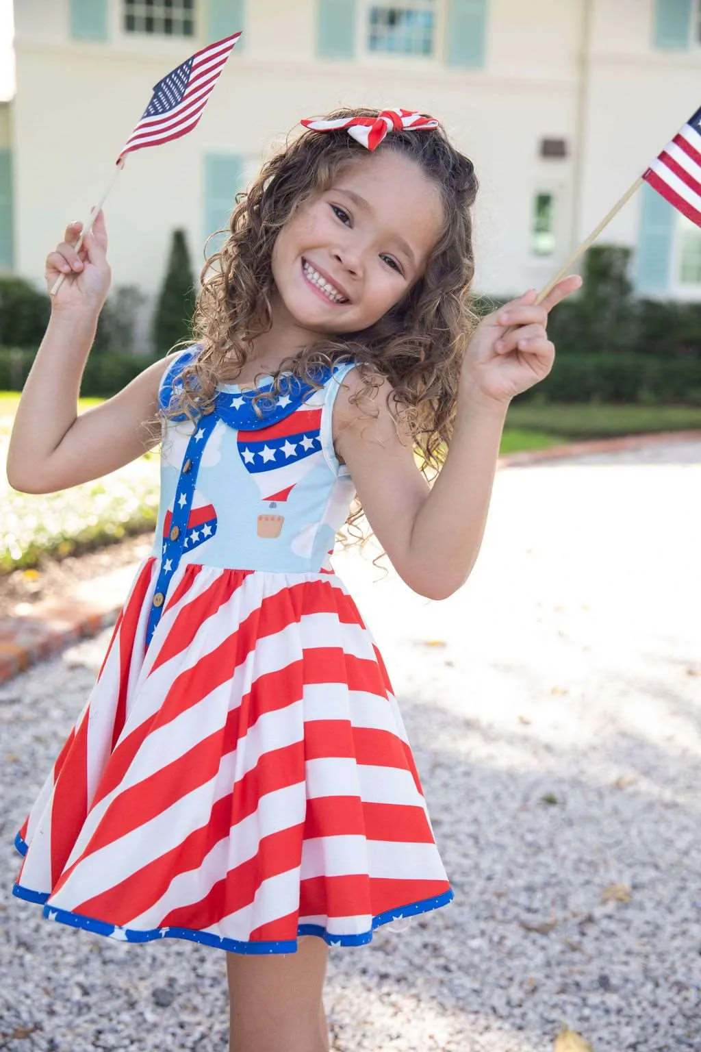 Be Girl Clothing Home of The Brave Twirler