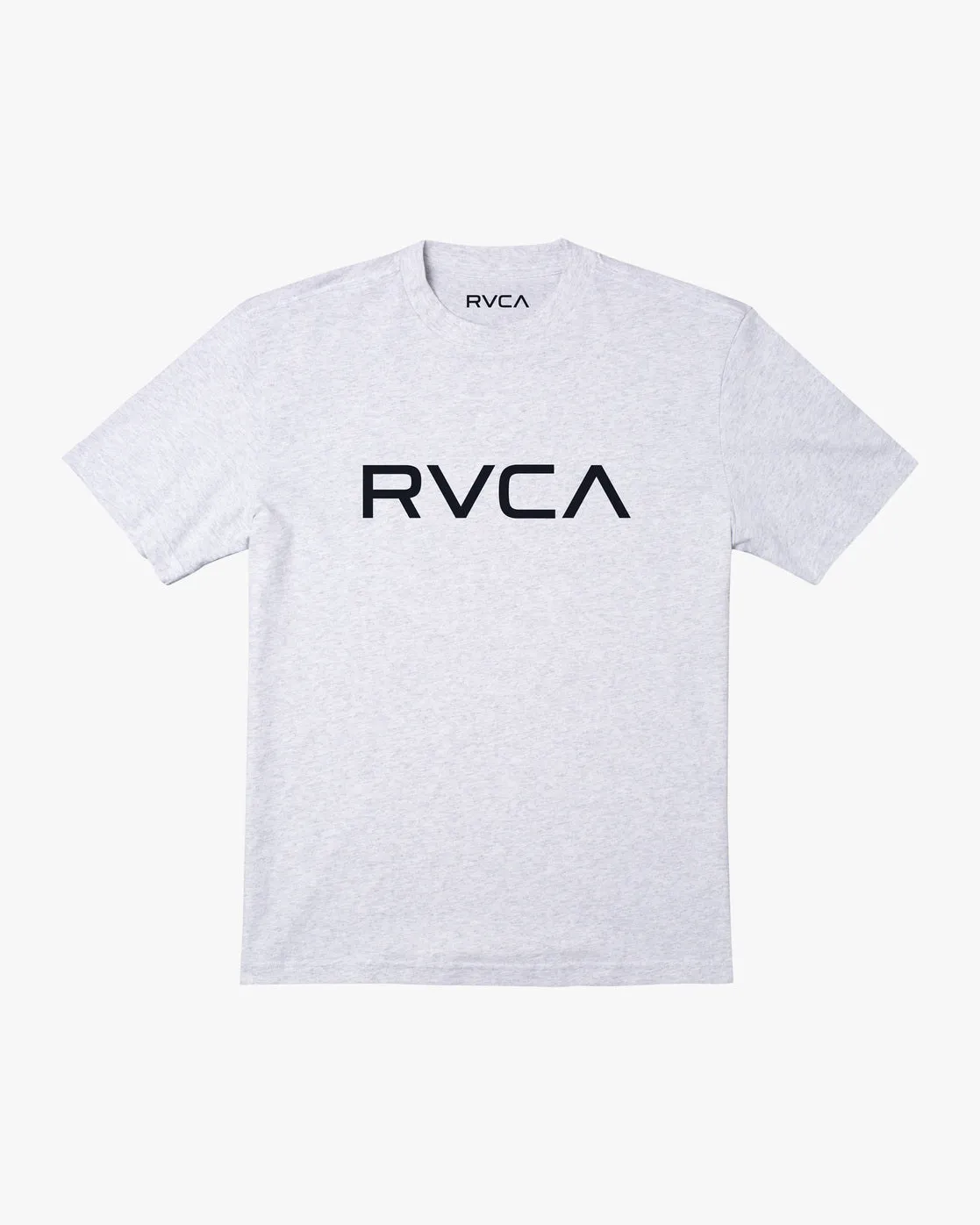 Big RVCA Dayshift Tee - Light Grey Heather