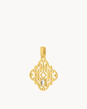 Bizzilla Window Pendant, Gold