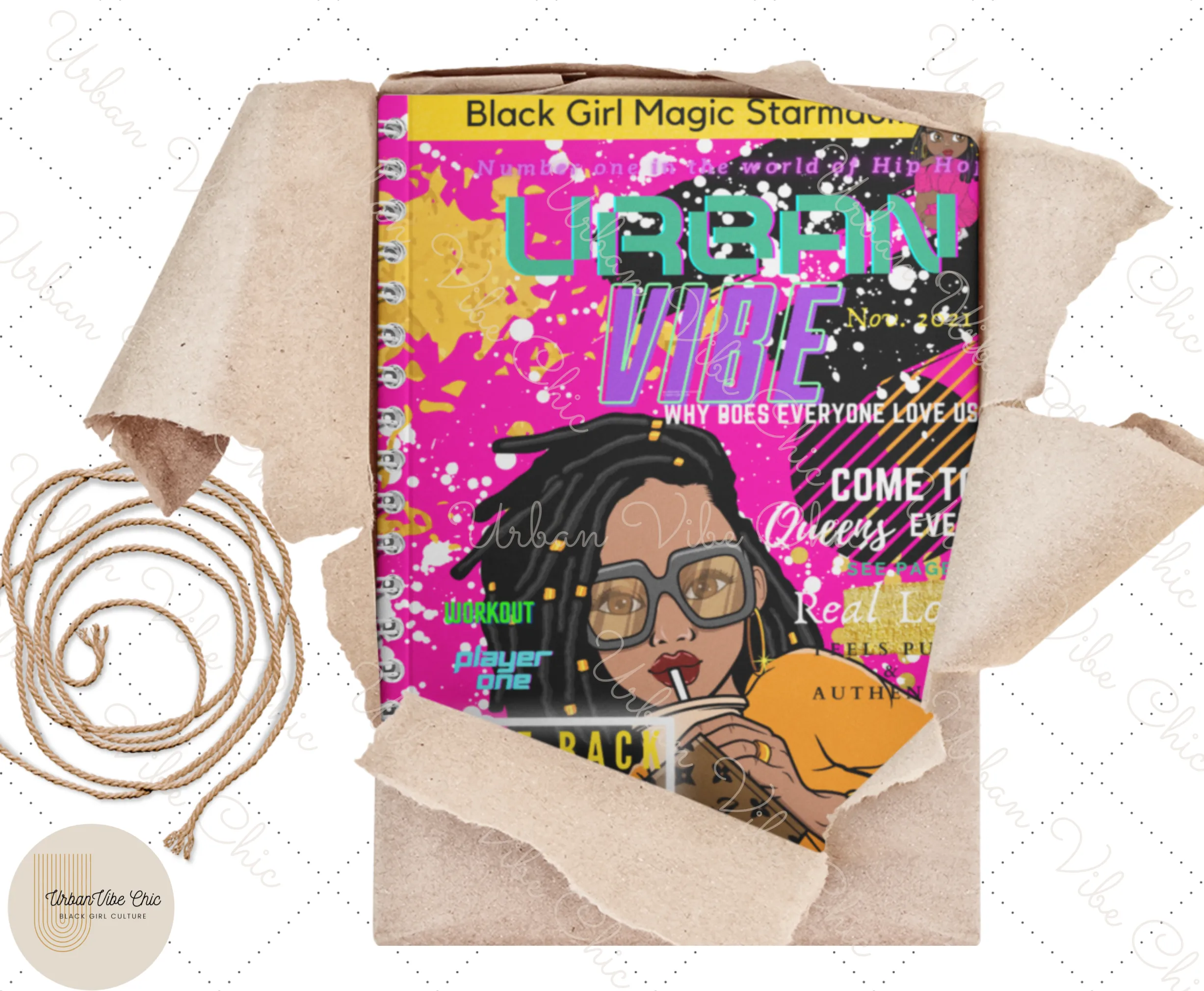 Black Girl Magazine Notebooks