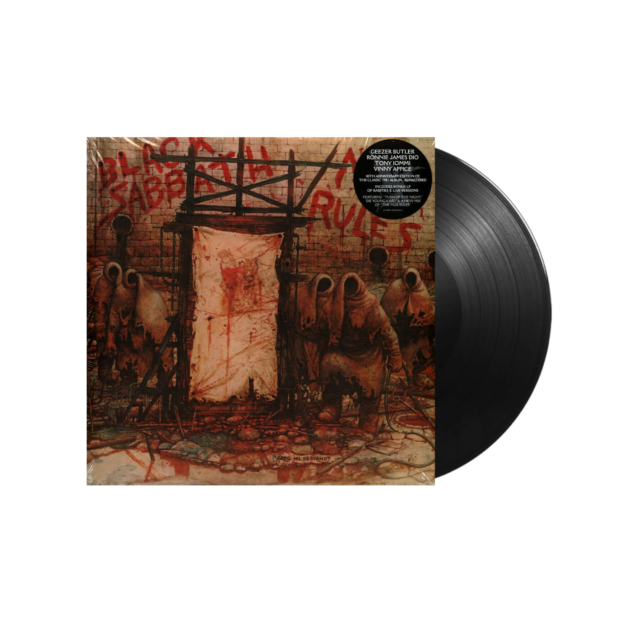 Black Sabbath / Mob Rules 2xLP 40th Anniversary Edition Vinyl