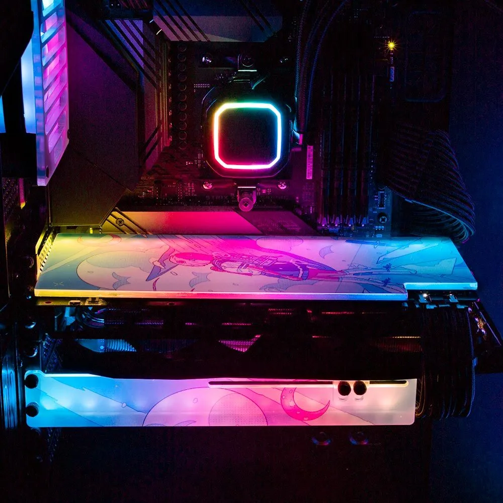 Blue Horizon RGB GPU Backplate