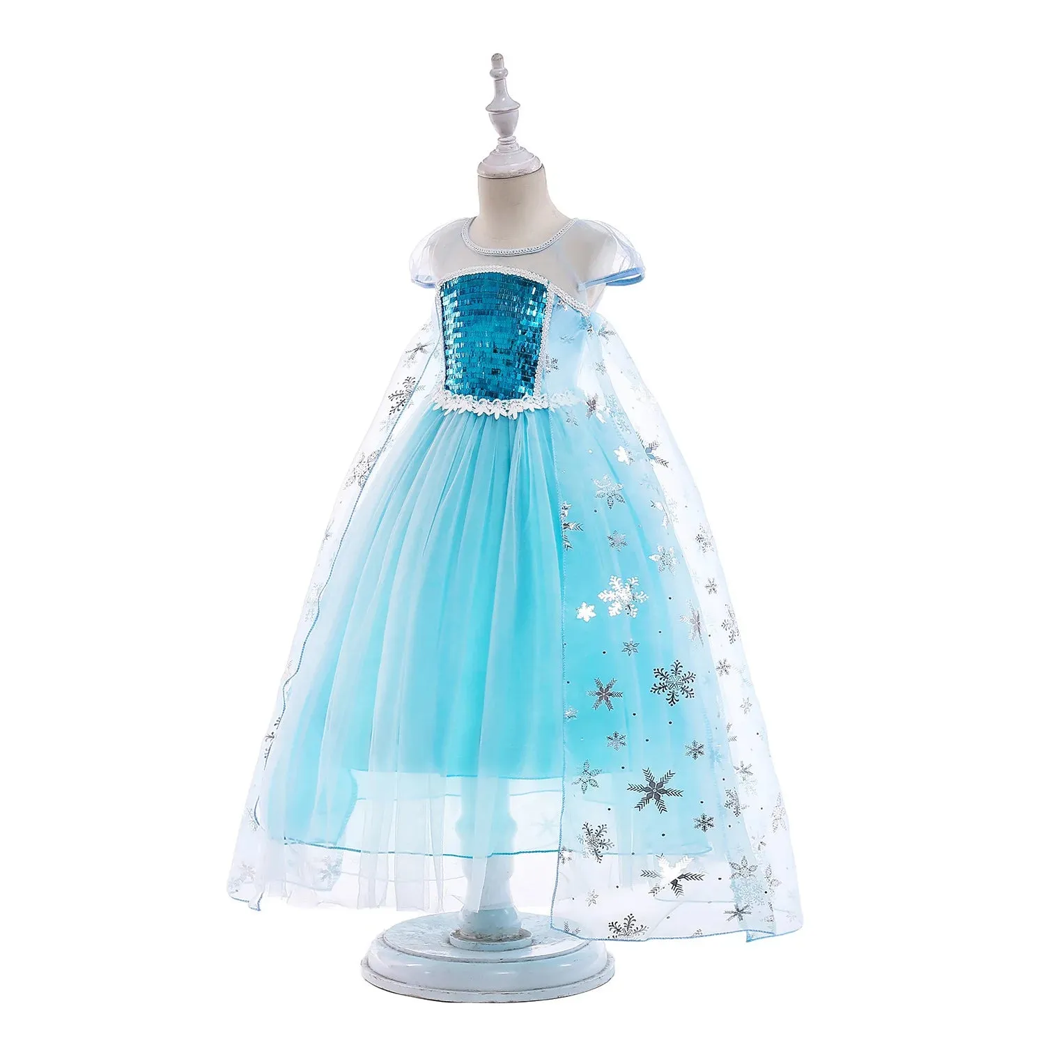 Blue Party Costume Princess Dress