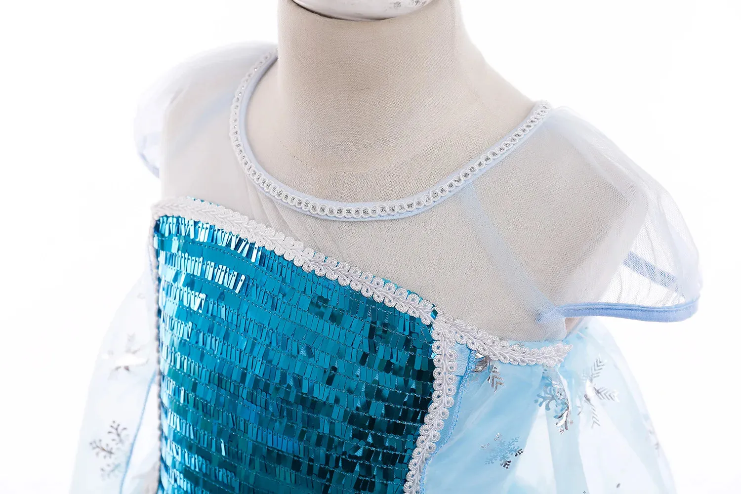 Blue Party Costume Princess Dress