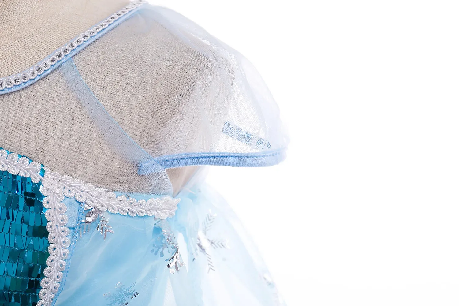 Blue Party Costume Princess Dress