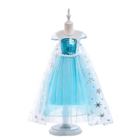 Blue Party Costume Princess Dress