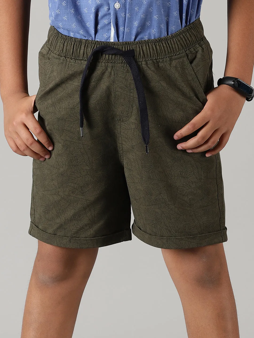 Boys Basic Roll up Shorts