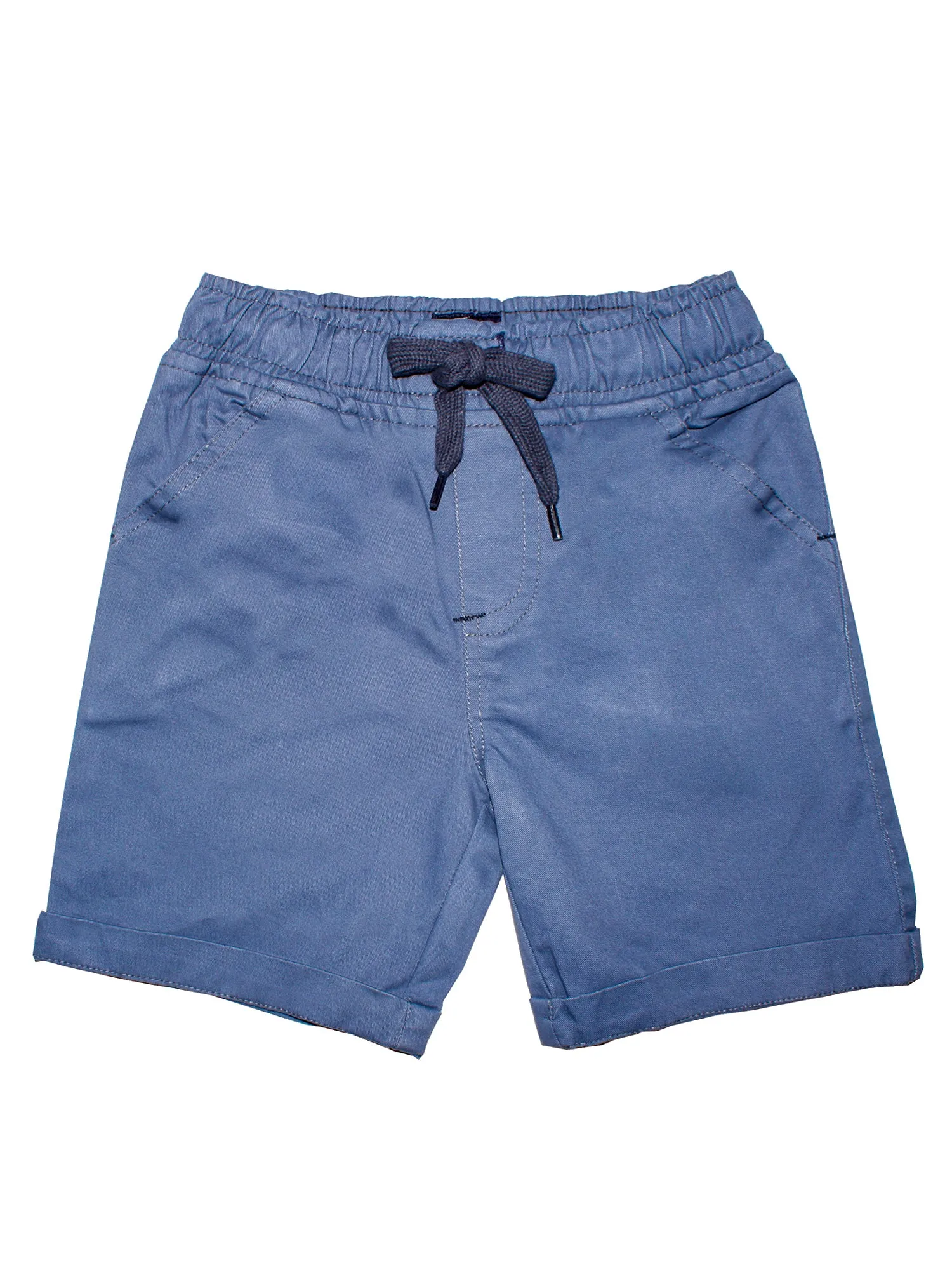 Boys Basic Woven Printed Rollup Shorts