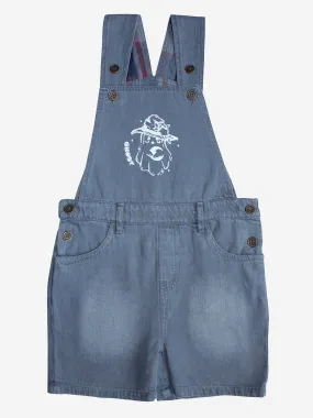 Boy's Denim Dungaree Short