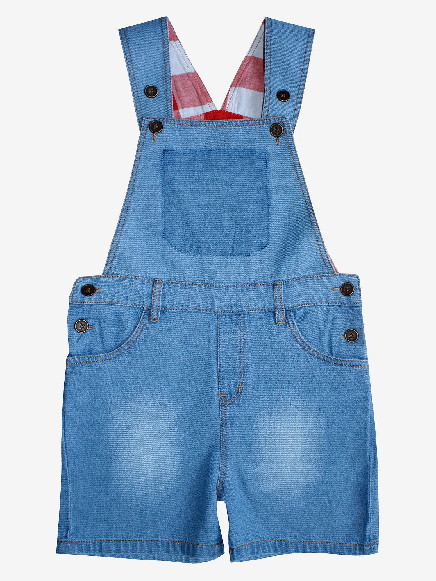 Boy's Denim Dungaree Short