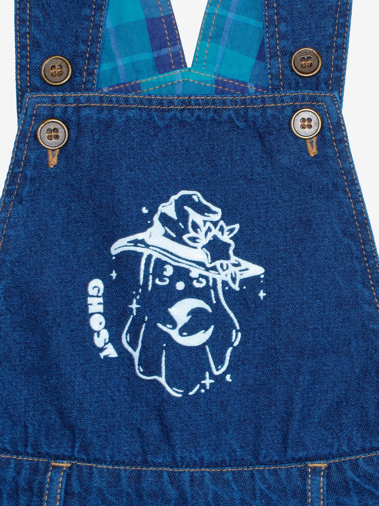 Boy's Denim Dungaree Short