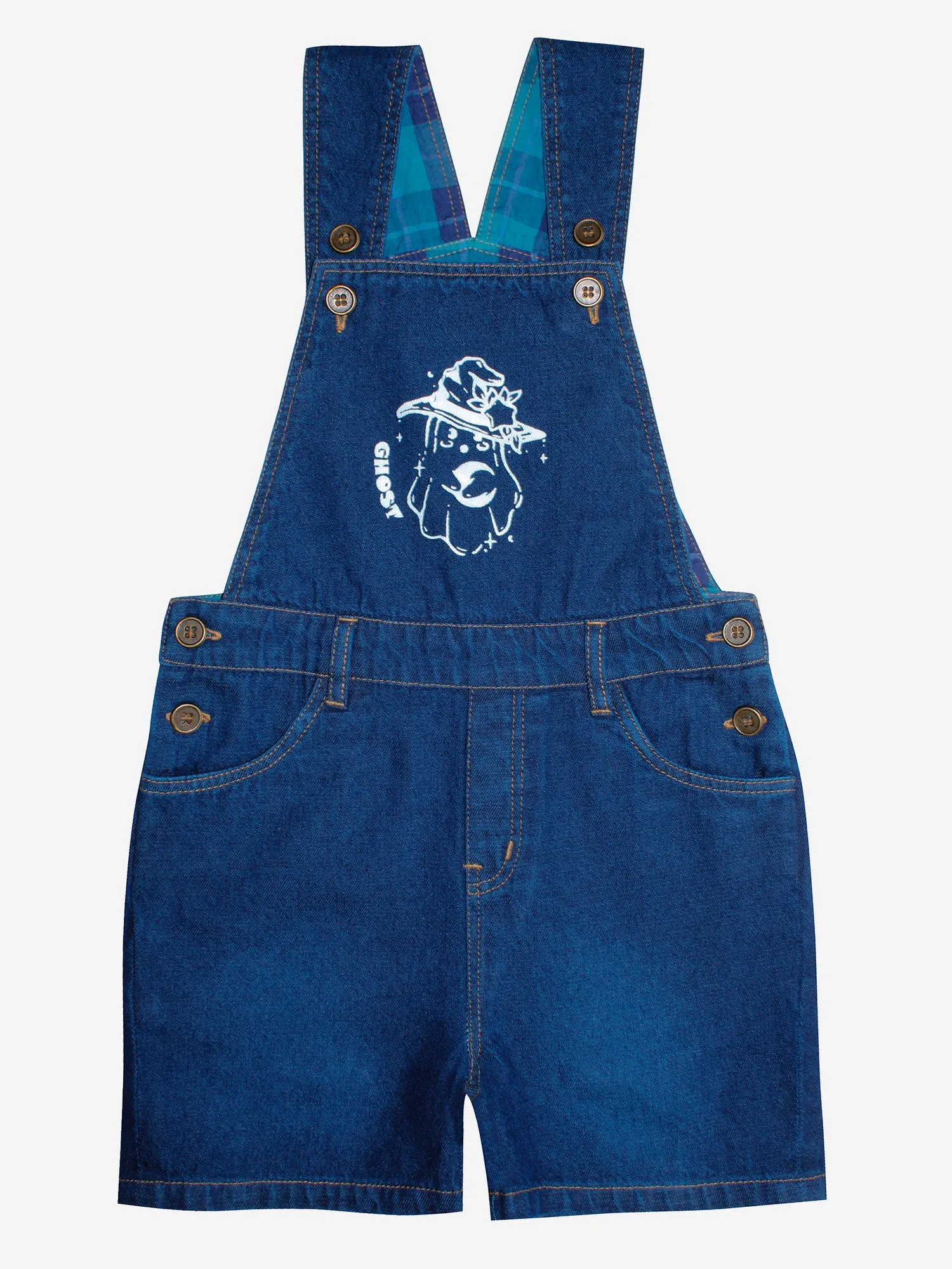 Boy's Denim Dungaree Short