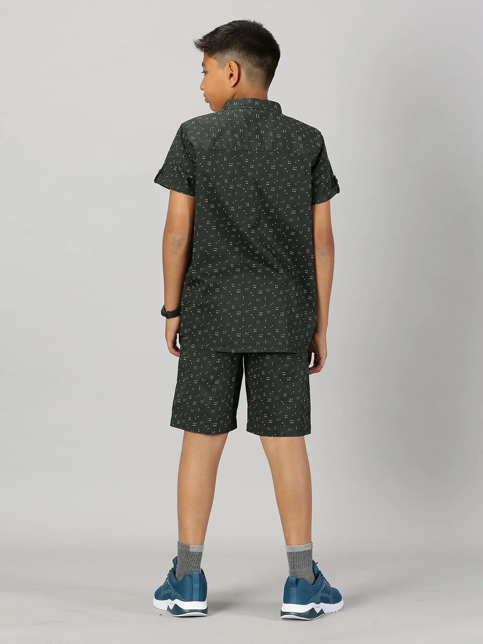 Boys Half Sleeve Shirt and Shorts Co-Ord Sets