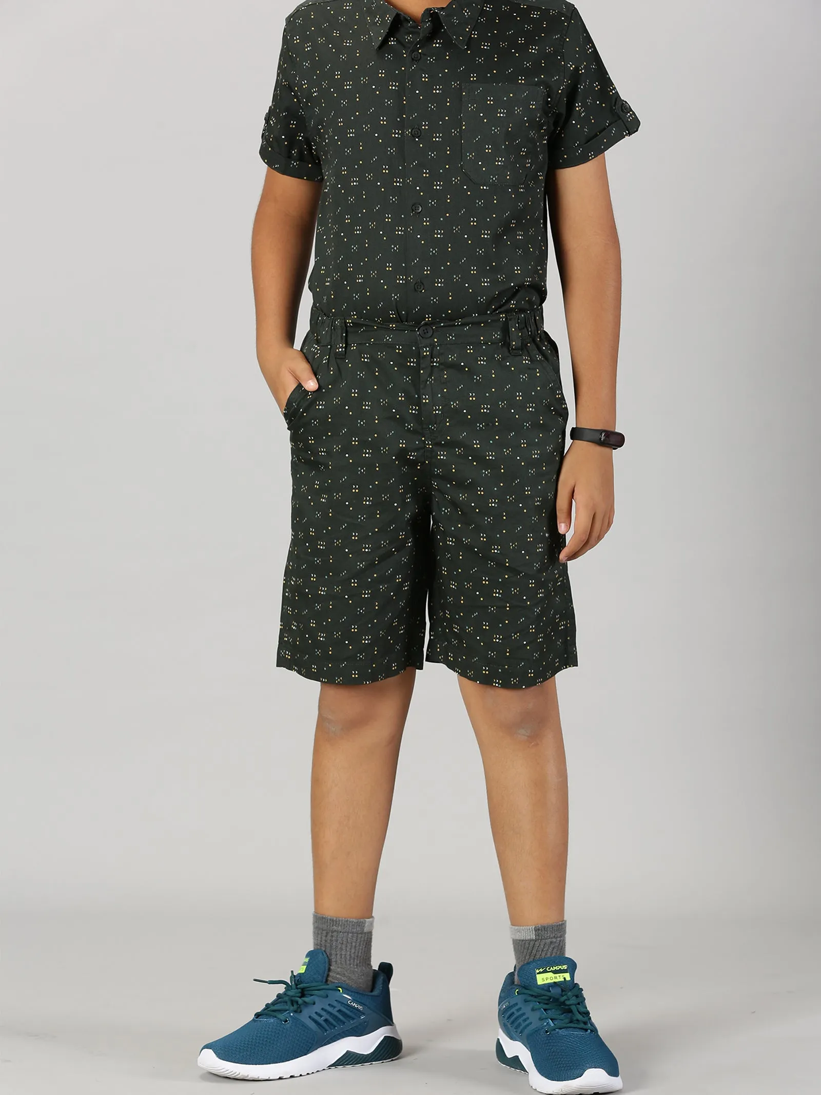 Boys Half Sleeve Shirt and Shorts Co-Ord Sets