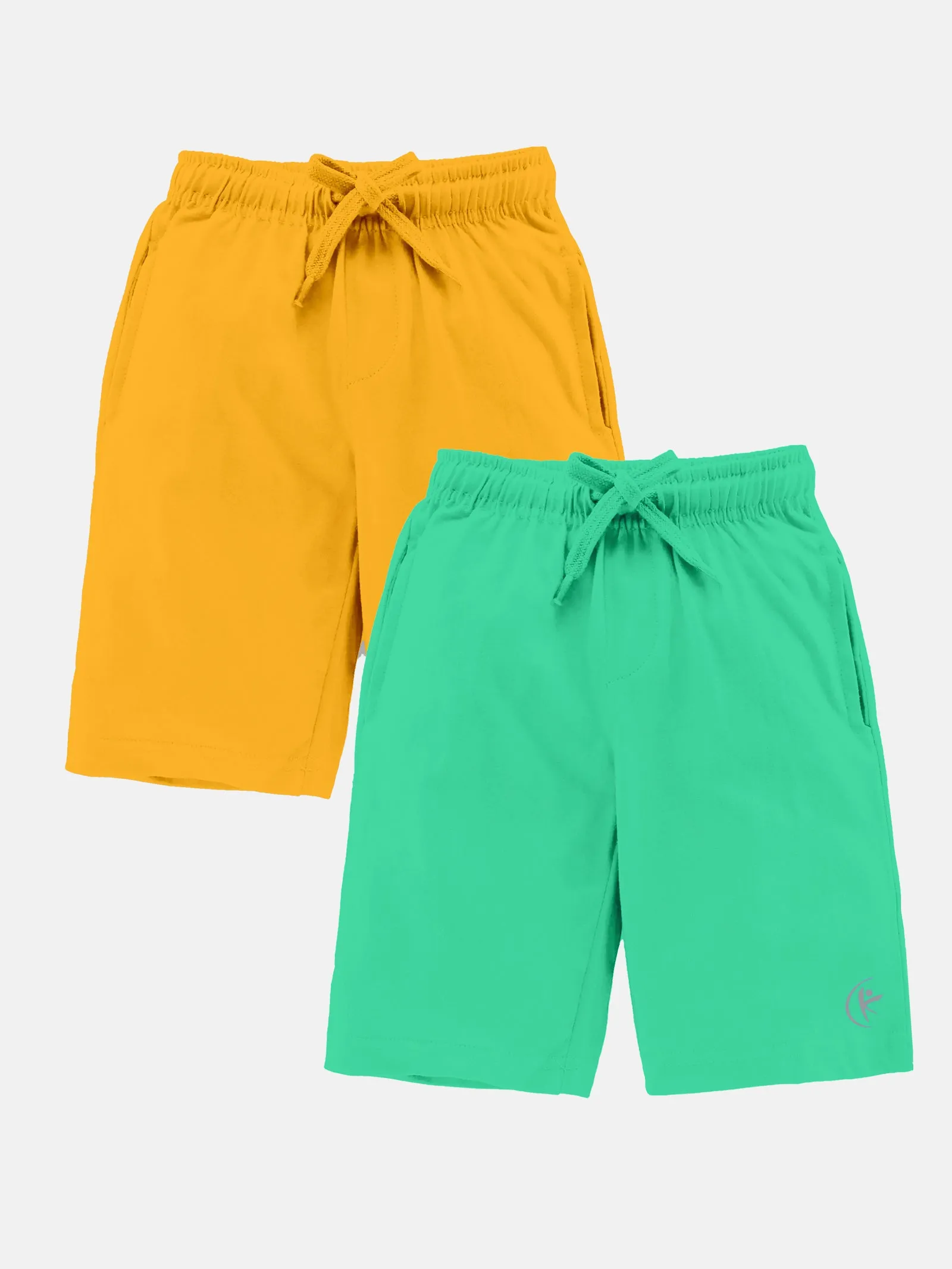 Boys Knee length Basic Short Pack Of 2