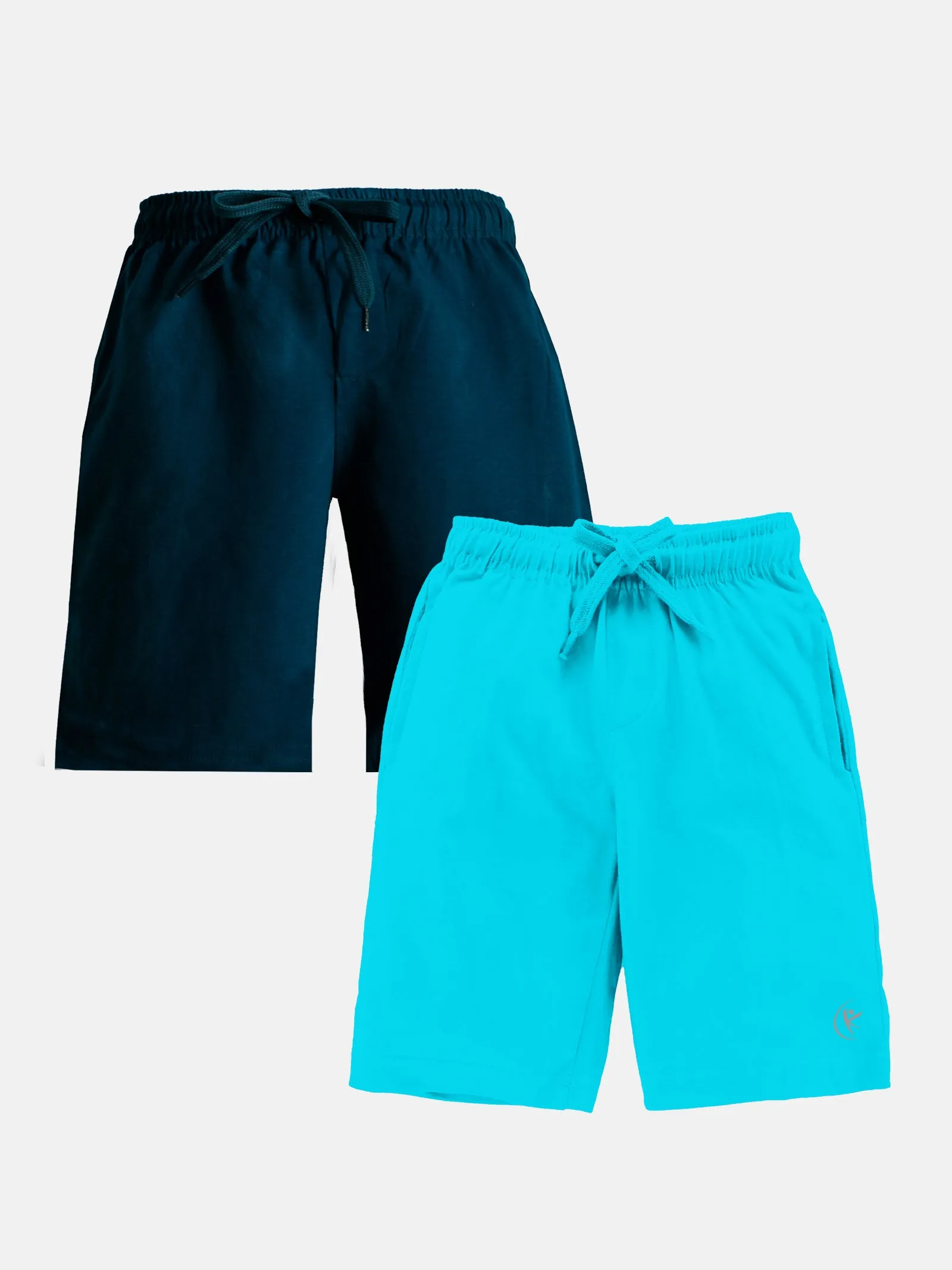 Boys Knee length Basic Short Pack Of 2