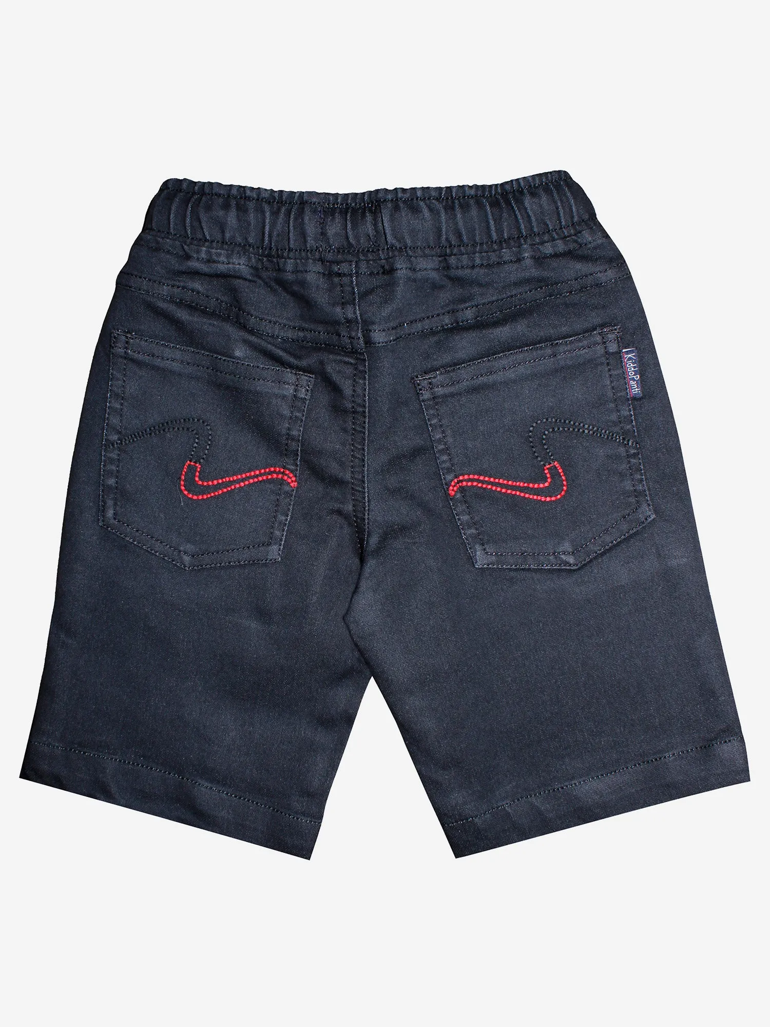 Boys Knee Length Pull on Denim Shorts