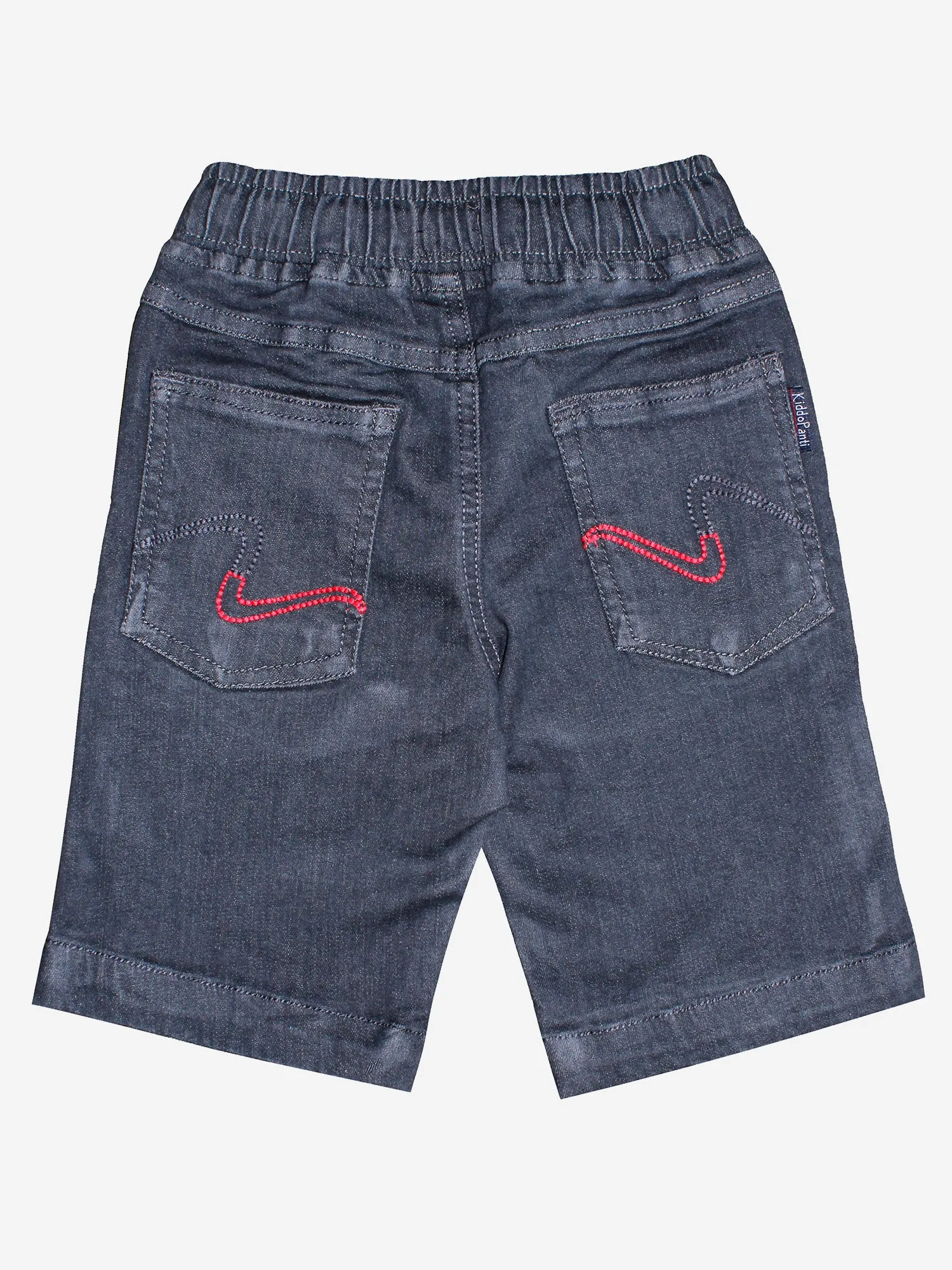 Boys Knee Length Pull on Denim Shorts