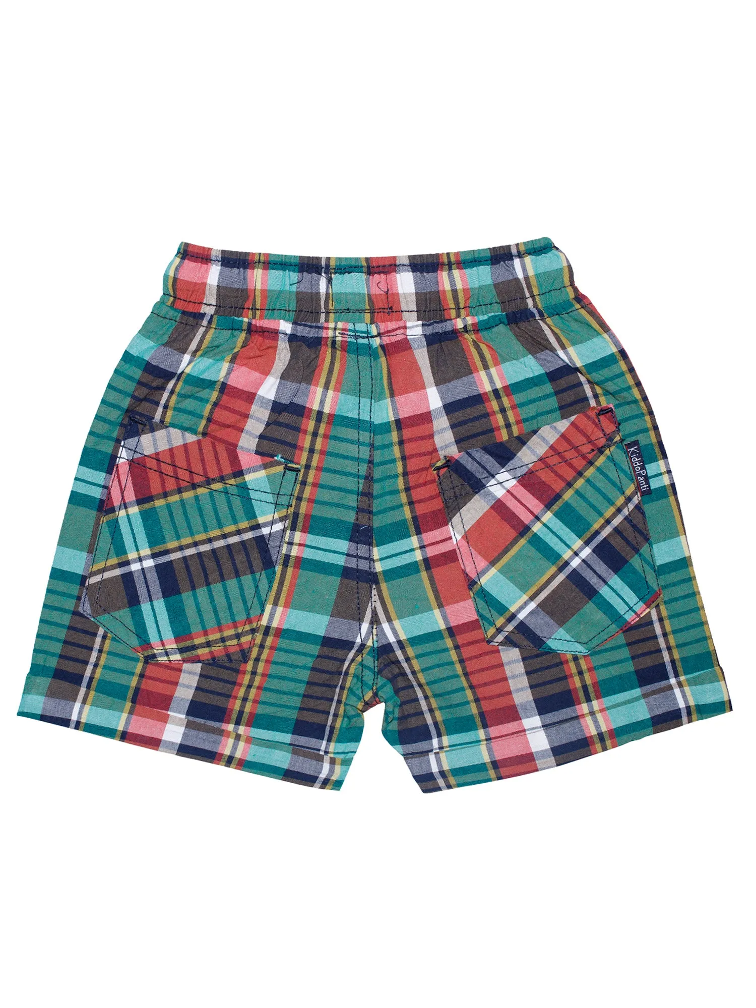 Boys Pull On Shorts with Roll-up hem