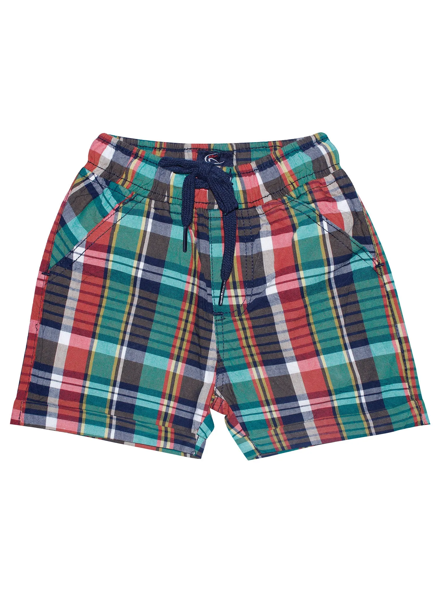 Boys Pull On Shorts with Roll-up hem