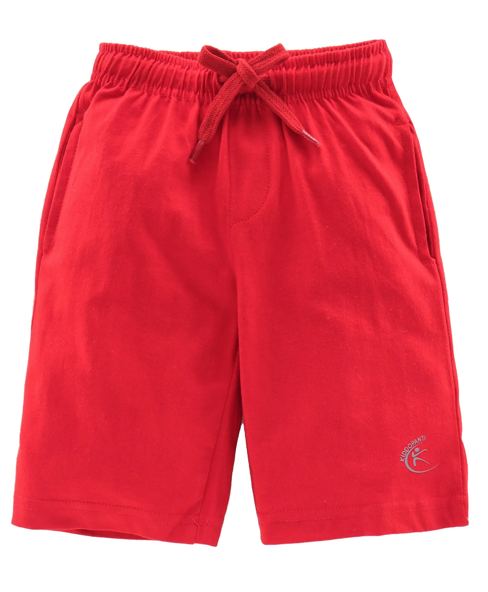 Boys Solid Knit Knee length Shorts- Pack of 2