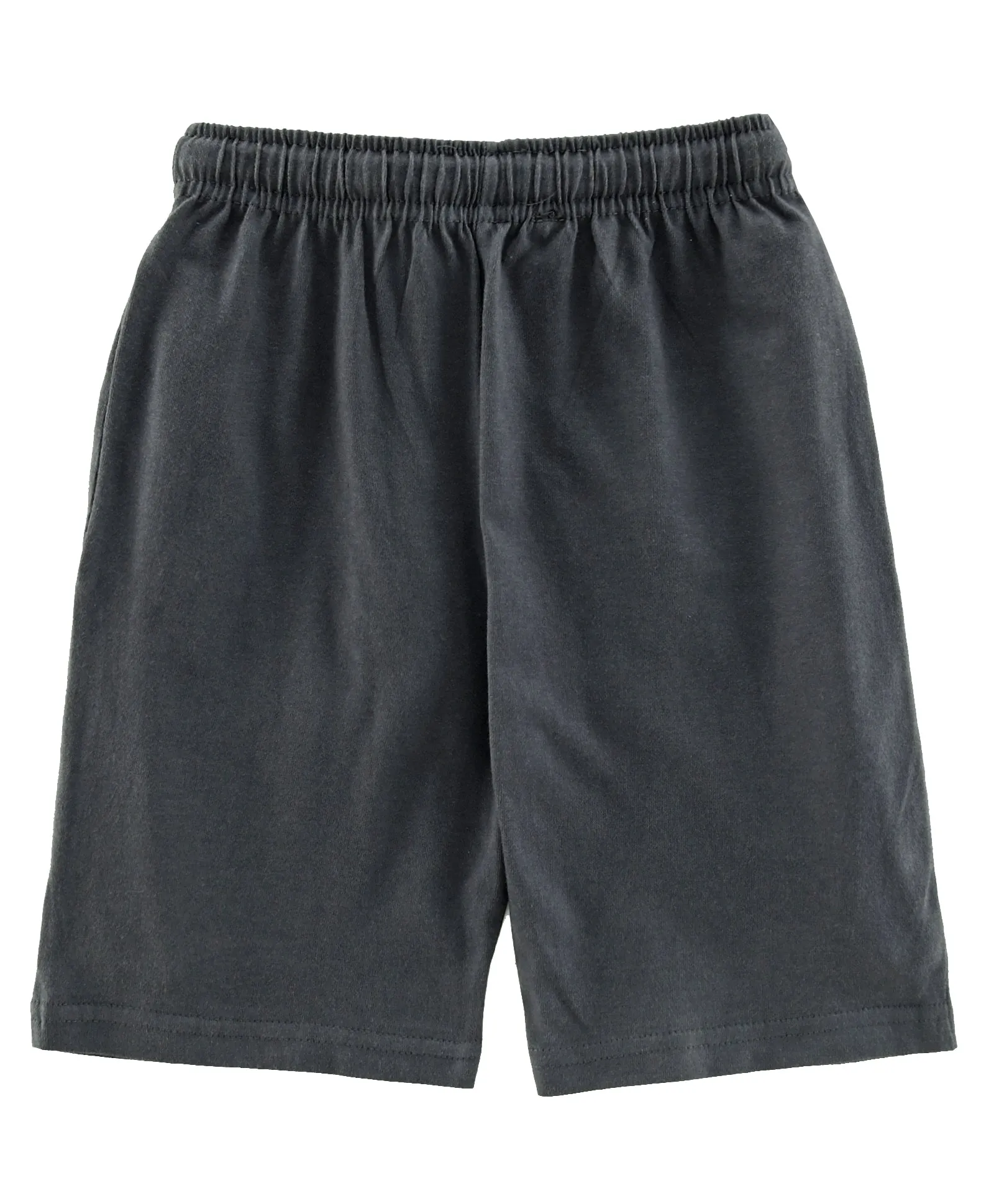 Boys Solid Knit Knee length Shorts- Pack of 2