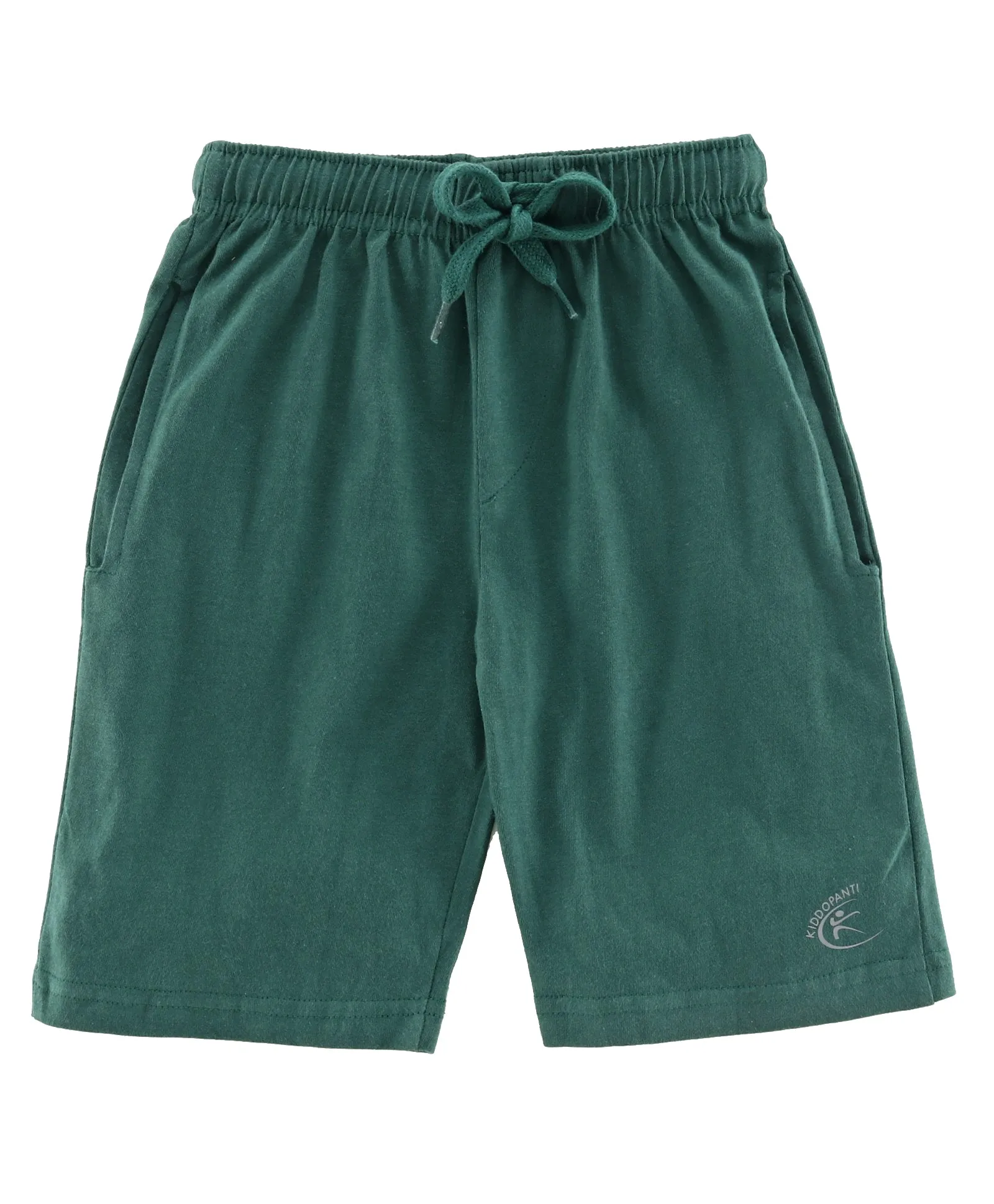 Boys Solid Knit Knee length Shorts- Pack of 2