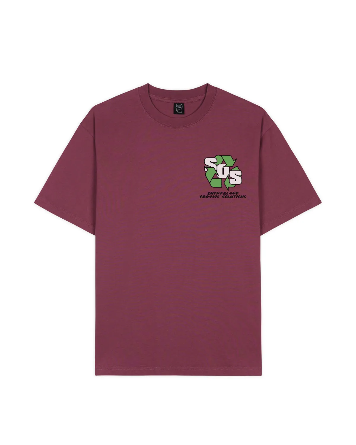 Brain Dead x Peter Sutherland SOS T-shirt - Raspberry