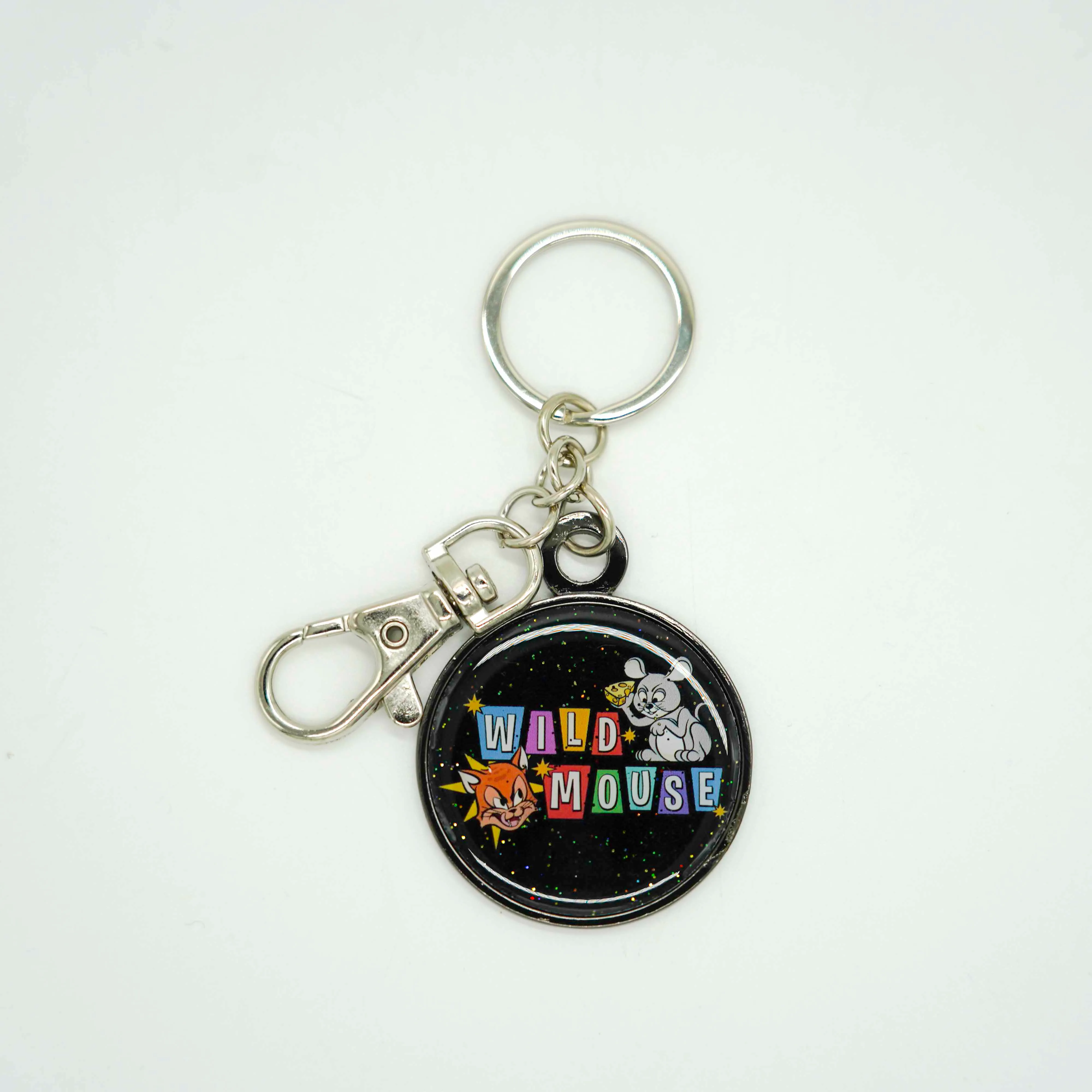 Cedar Point Wild Mouse Keychain