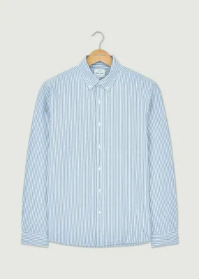 Chateau Long Sleeve Shirt - Light Blue/White