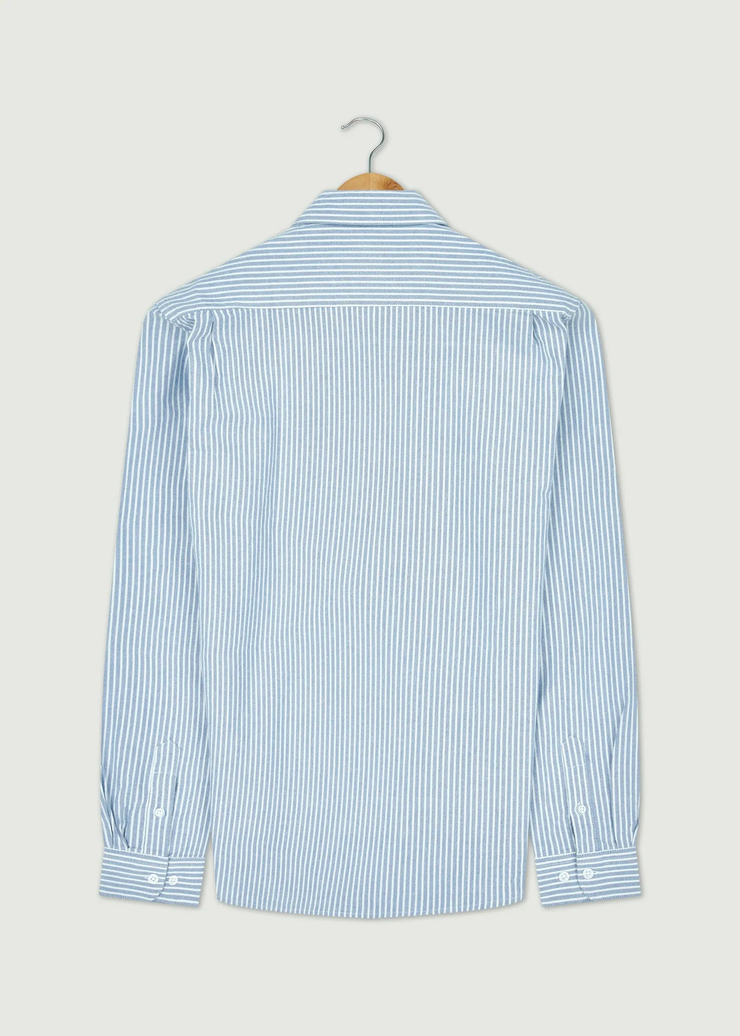 Chateau Long Sleeve Shirt - Light Blue/White