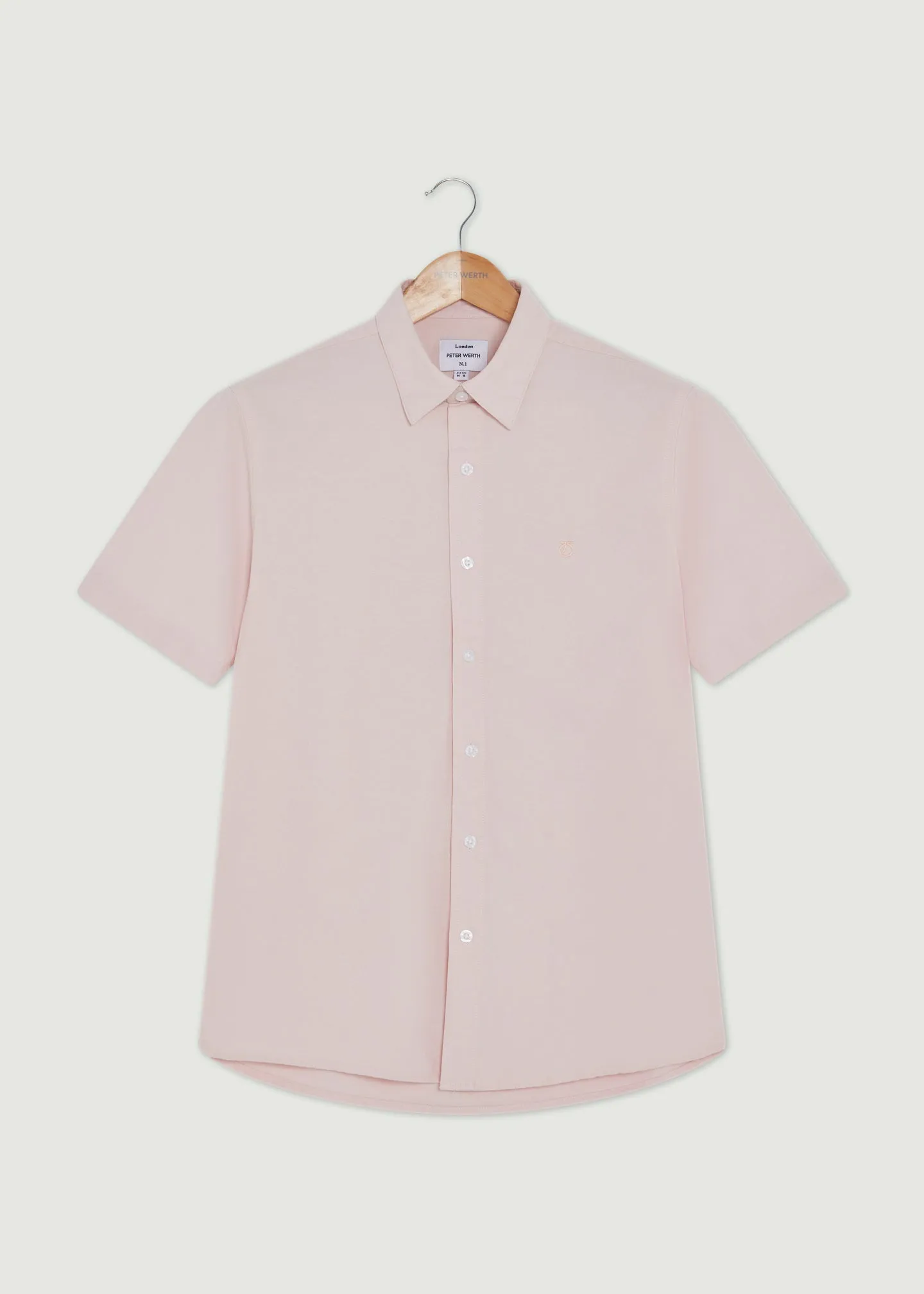 Short Sleeve Church Shirt in Pink - Men’s