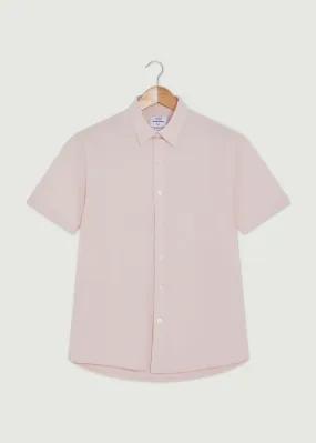 Short Sleeve Church Shirt in Pink - Men’s