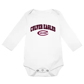 Culver Eagles Infant Ollie Onesie - White