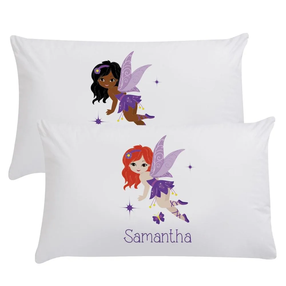 Customized Fairy Sleeping Pillowcase | Custom Pillow for Kids