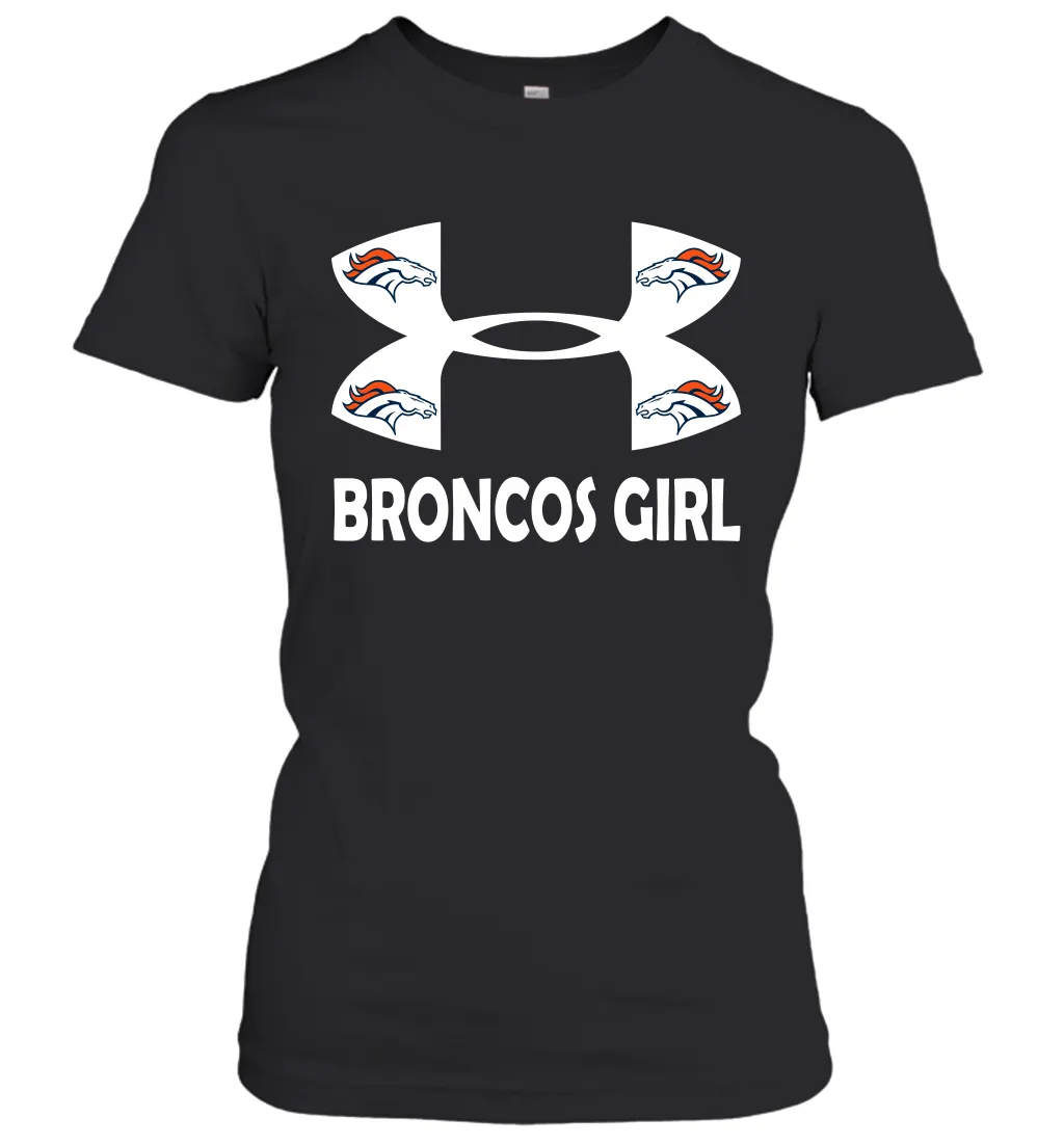 Denver Broncos Girl Under Armour Football Short Sleeve